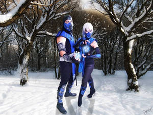 Sub Zero and Frost Mortal Kombat