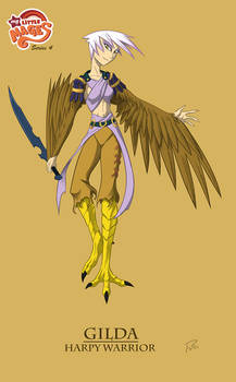 My Little Mages- Gilda the Harpy