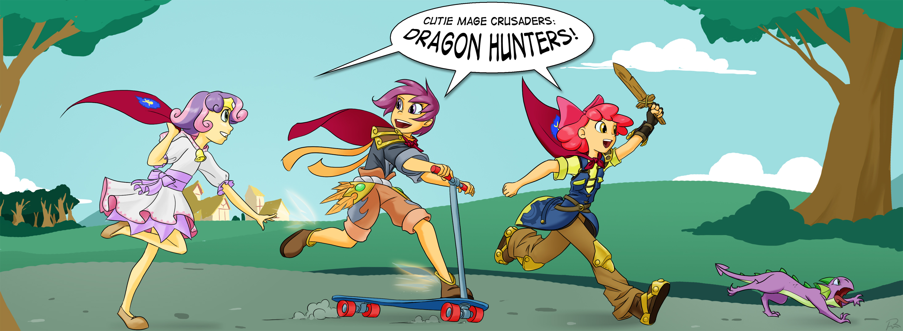 My Little Mages: CMC Dragon Hunters