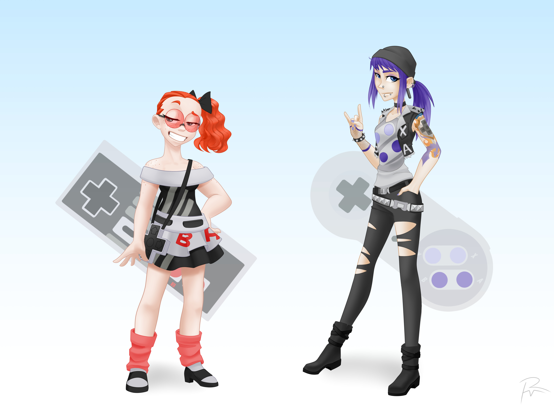 Nintendo Girls Deviantart