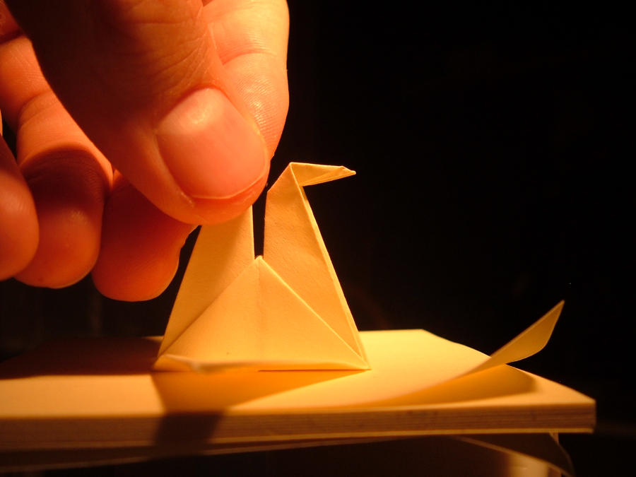 Origami duck wall_e