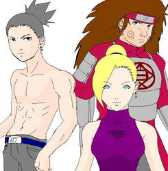 Bastardized Team Ino-Shika-Cho