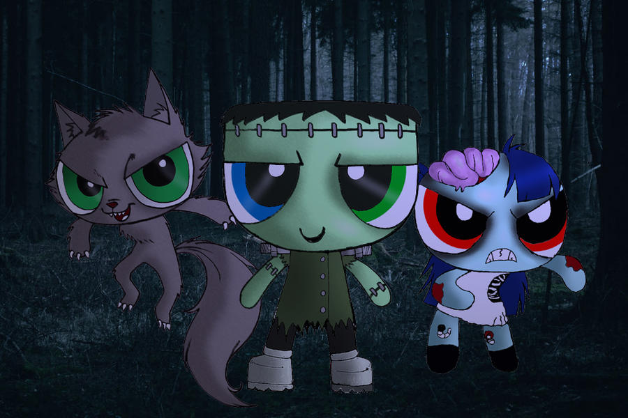 Halloween Powerpuffs 1 by Mistress-Horror on DeviantArt