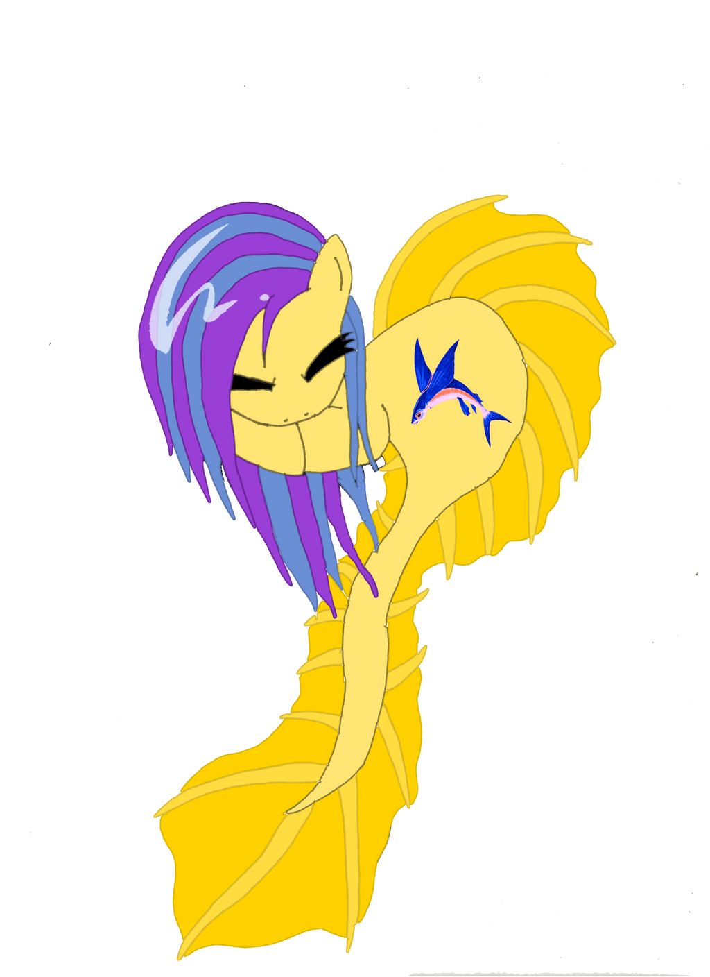 Sea pony point commision by MistressHorror on DeviantArt