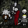 Tim Burton style The Addams Family