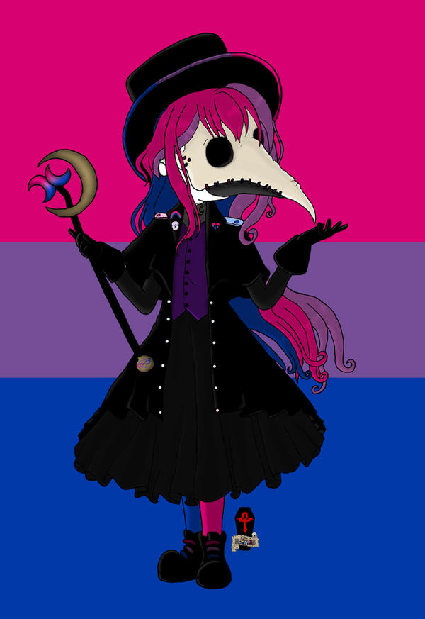 Bi Pride Plague Doctor