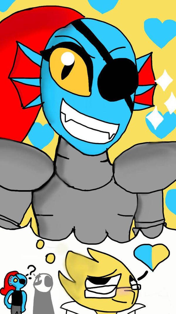 Undyne x Alphys by yuyaberserk12 on DeviantArt