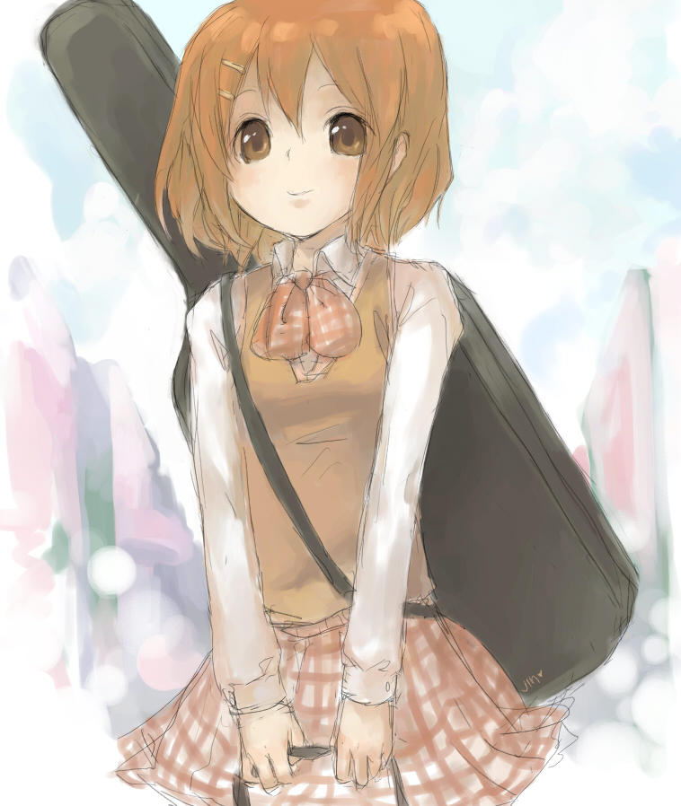 K-ON Yui and Ui by MissVampQueen on DeviantArt