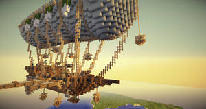 Steampunk Air Ship -Pegasos-