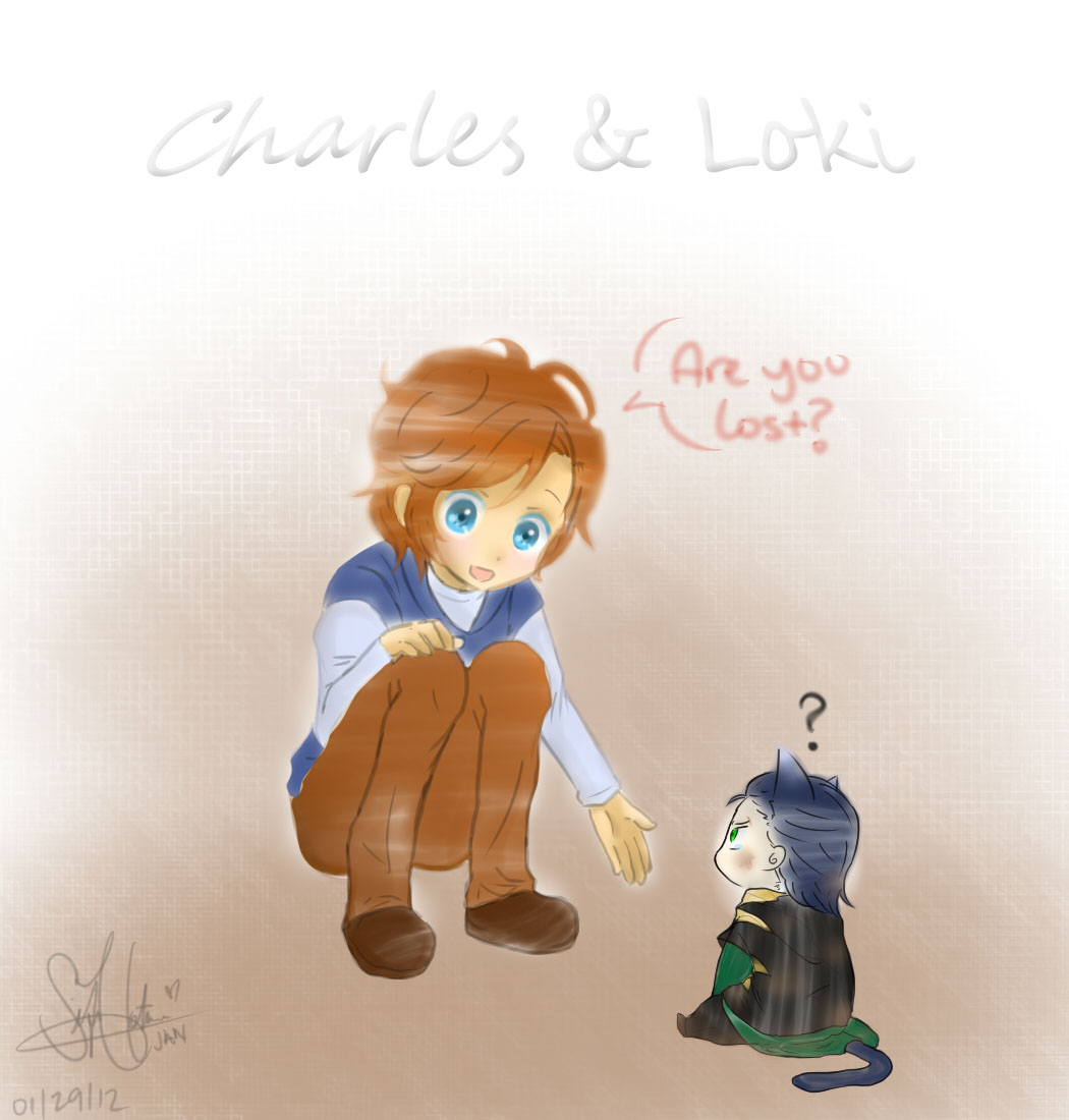 Charles and Loki