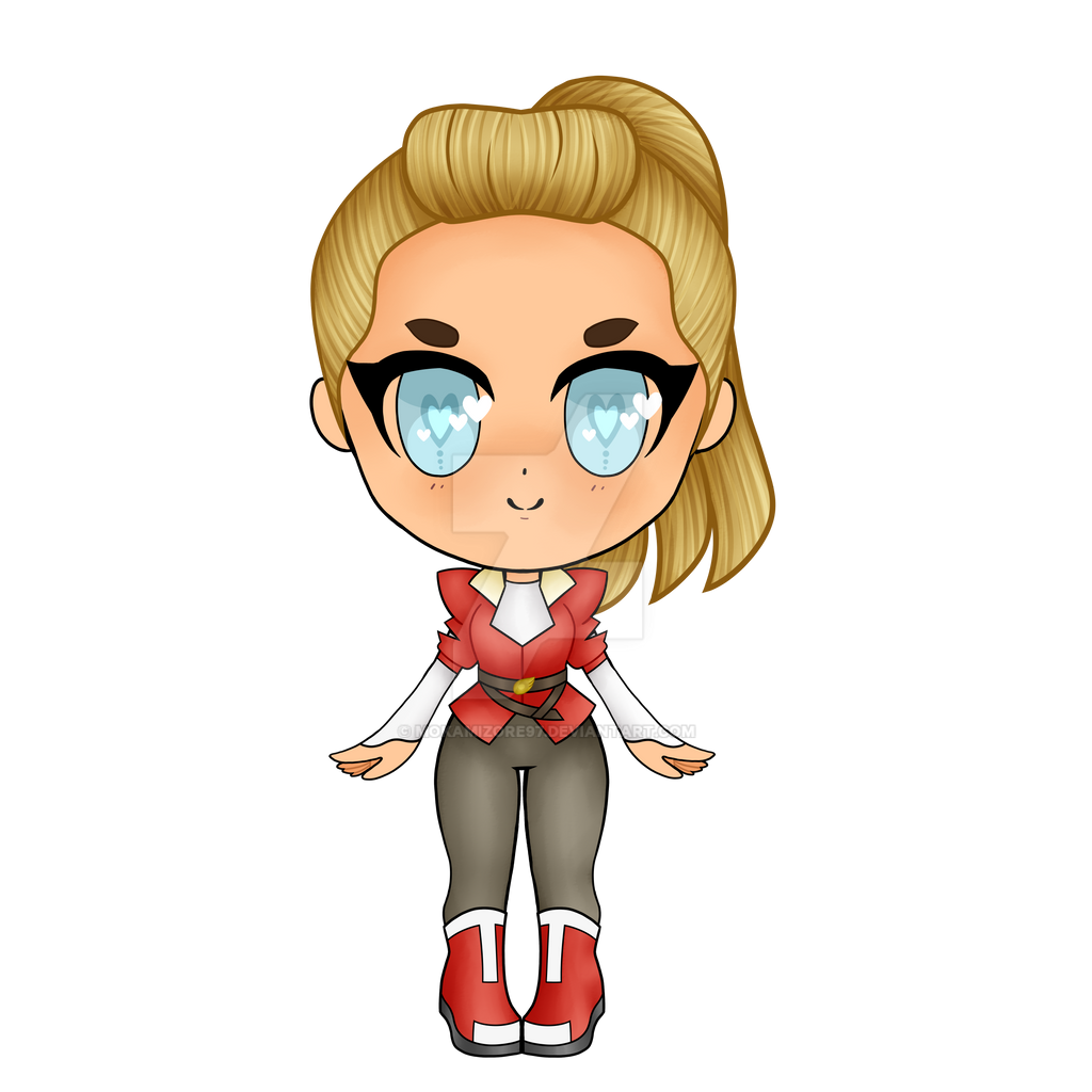 Chibi Ra Chibi She-Ra - Adora by MokaMizore97 on DeviantArt