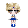 Chibi Sailor Uranus 2 Year Anniversary '22 Redraw