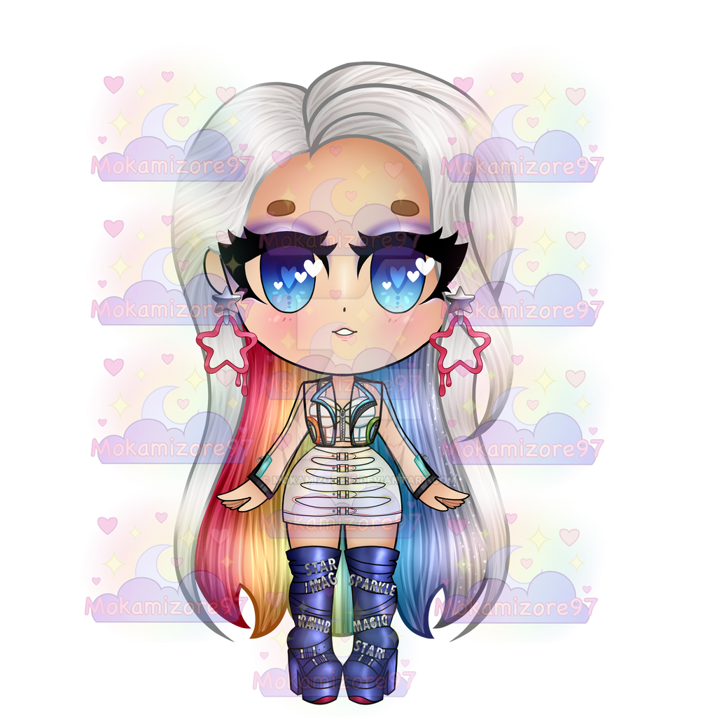 Chibi Rainbow High - Amaya Raine : 1st Doll by MokaMizore97 on