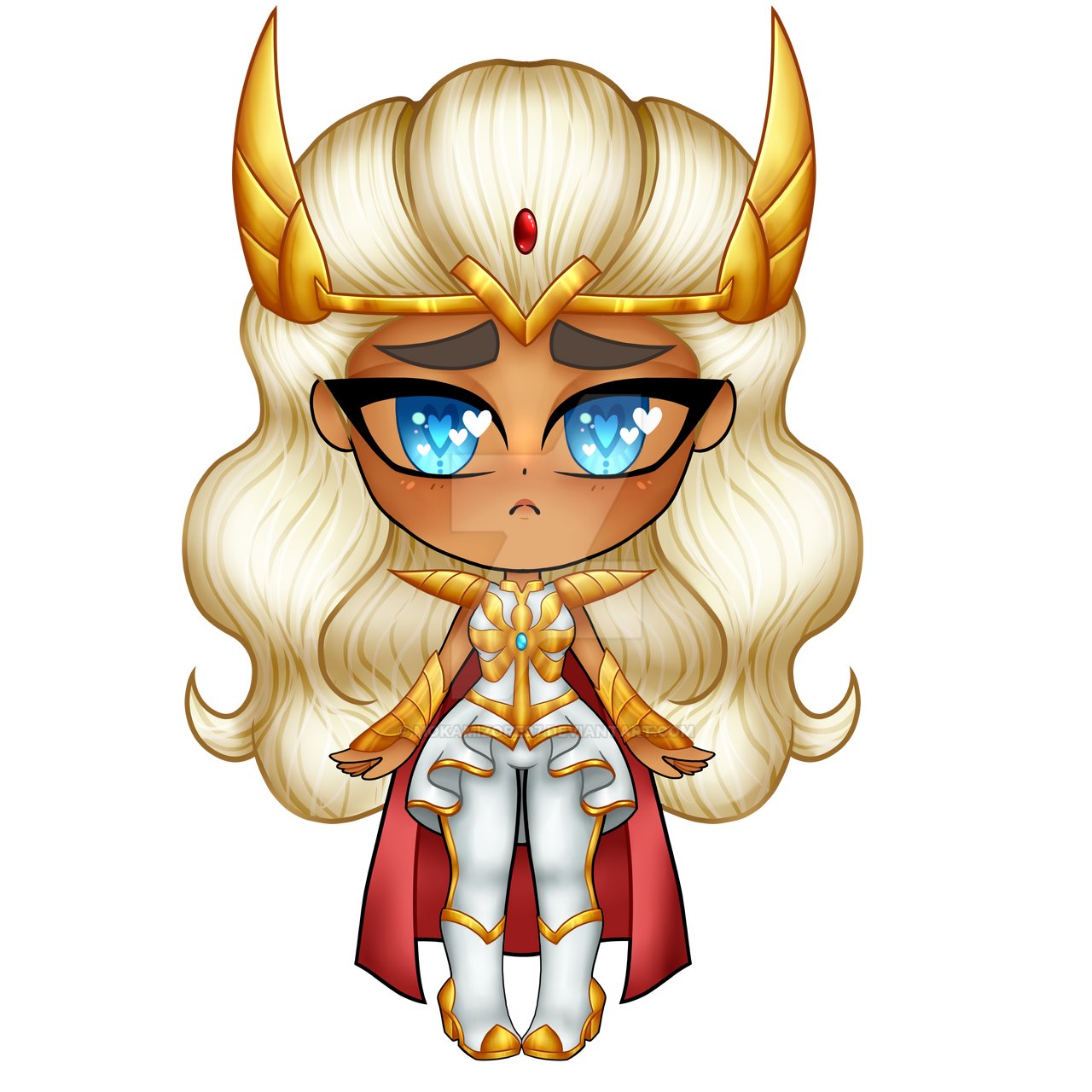 Chibi Ra Chibi She-Ra - Mara (She-Ra Form) by MokaMizore97 on DeviantArt