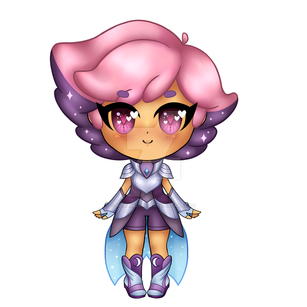 Chibi Ra Chibi She-Ra - Princess Glimmer (Battle Armor) by MokaMizore97 on ...