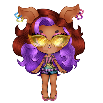 Chibi Monster High - Clawdeen Wolf : GloomBeachV2