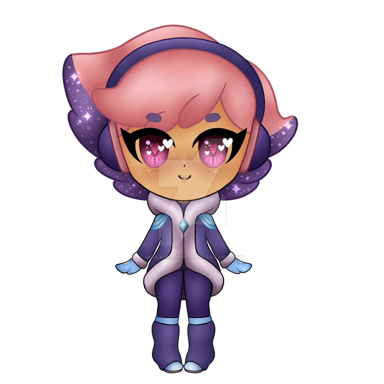 Chibi Ra Chibi She-Ra - Princess Glimmer (Winter/White Out by MokaMizore97 on ...