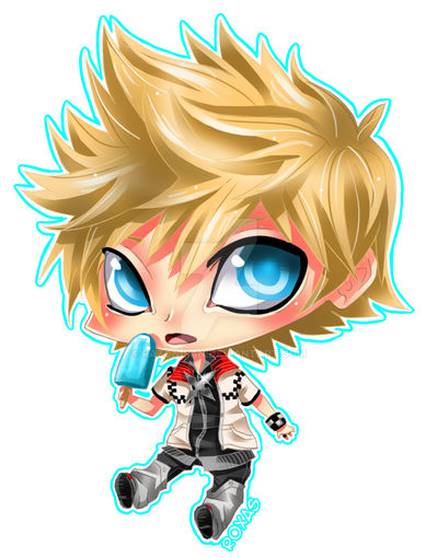 CHIBI - KH2 Roxas by Razon-Fan on DeviantArt