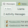 dA Suggestion - Llama Messages