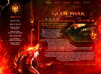 God of War [Layout] by Moraes23