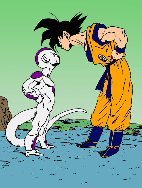 Frieza vs Goku by cloudff7 on DeviantArt