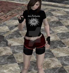 Claire Redfield, Alice In Chains Fan #2