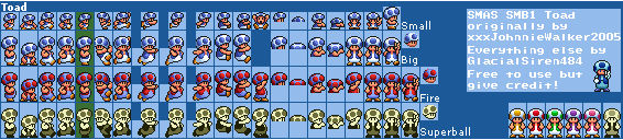 SMM2 SMB1 Toad in SMAS (OUTDATED CHECK DESC) by GlacialSiren484 on ...
