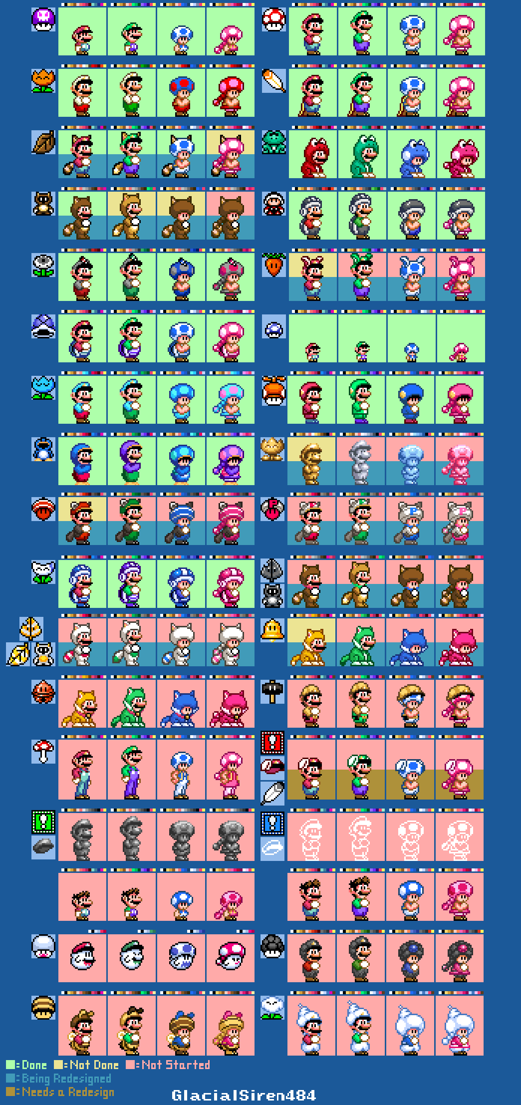Smw Rainbow Shell SMW Super Sheet Update by GlacialSiren484 on DeviantArt