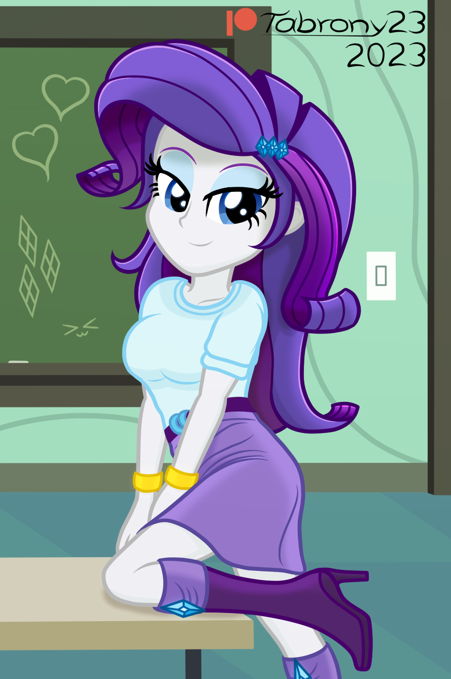 Rarity - Equestria Girls 10th Anniversary by Tabrony23 on DeviantArt