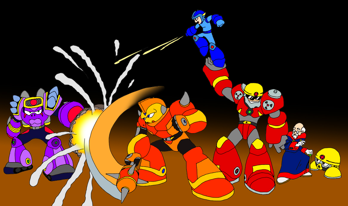 Mega Man Redesigns 1 by GriffinMan on DeviantArt