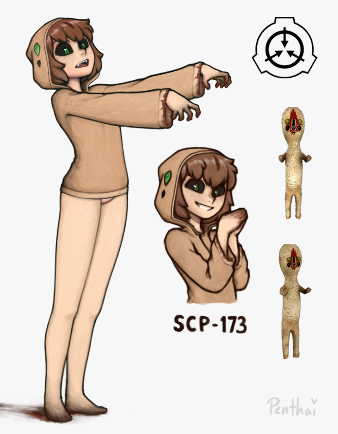 Scp 173 by Penthai1999 on DeviantArt