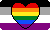 Pride Flag pixel (Homoromantic Ace)