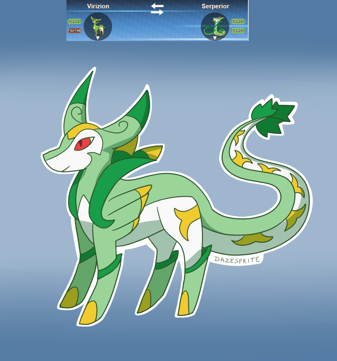 Eeveelution Project - Varieon by roseatedramon on DeviantArt