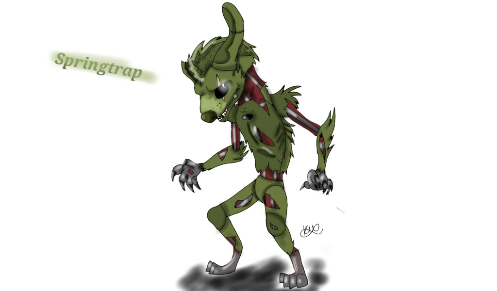 Springtrap by DemonBunnyGirl on DeviantArt