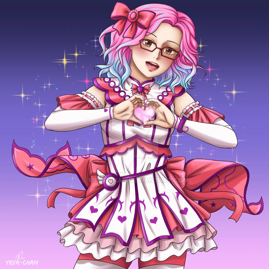 Magical Girl (Commission) by Yrya-chan on DeviantArt