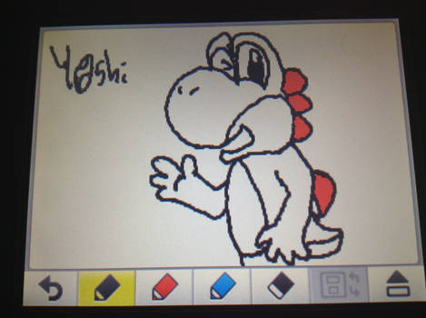 Old way of drawing Yoshi... MEH