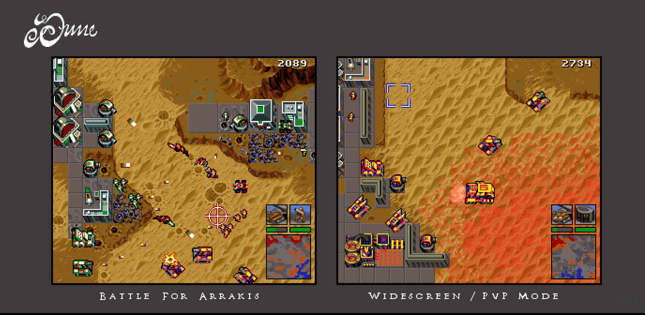 Dune RTS Ultrawide Mockup by Lijj on DeviantArt