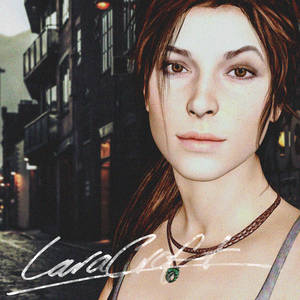 Signed by Lara Croft.