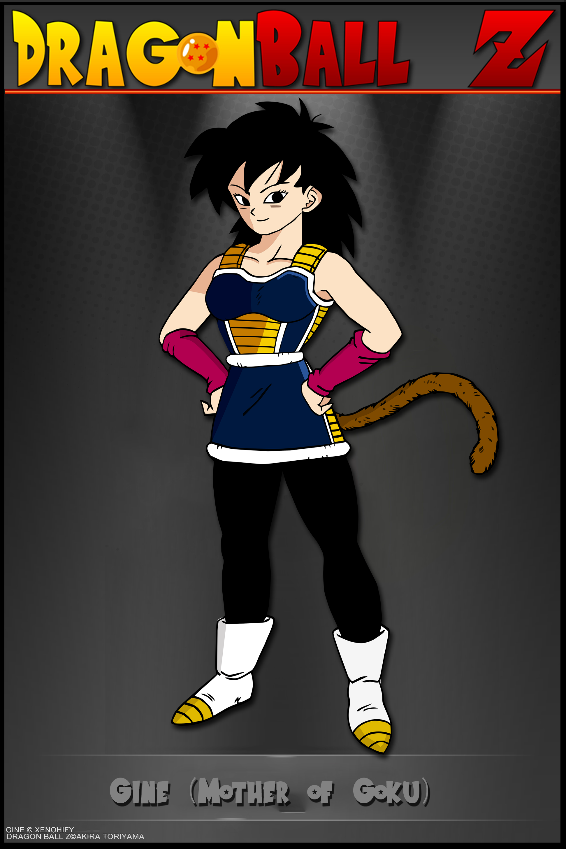 Dragonball Z (Minus) - Gine, Mother Of Goku