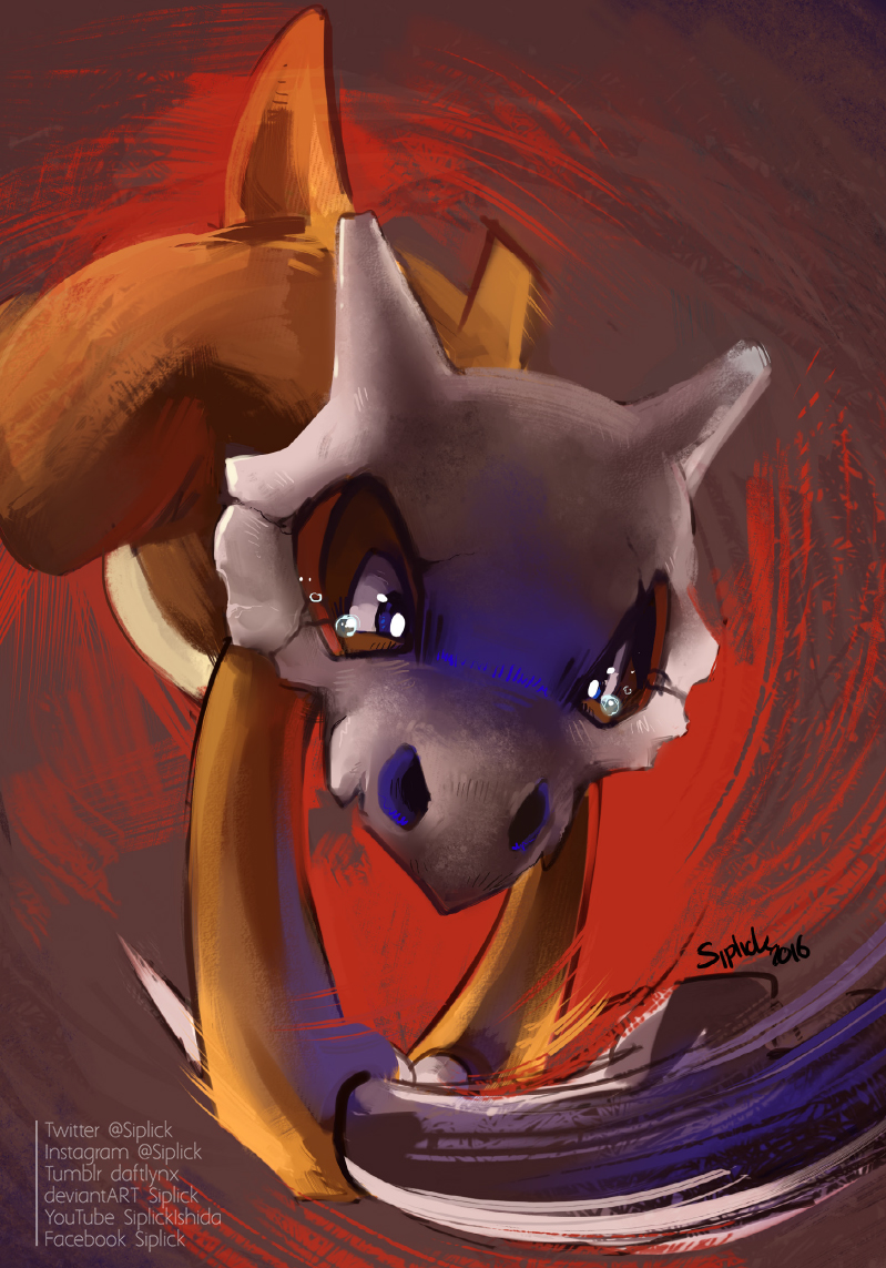 Cubone By Siplick On DeviantArt cubone-by-siplick-on-deviantart