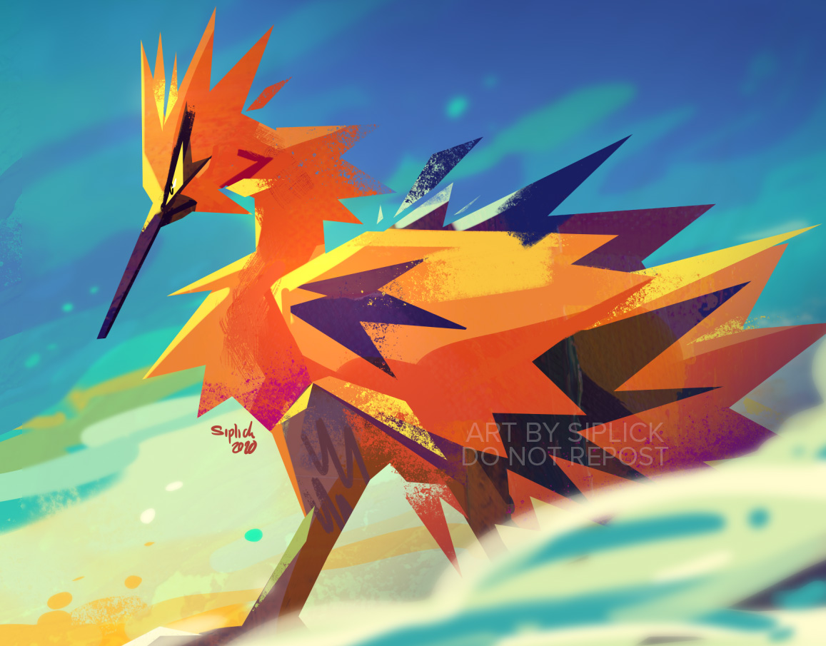 Galarian Zapdos By Siplick On Deviantart