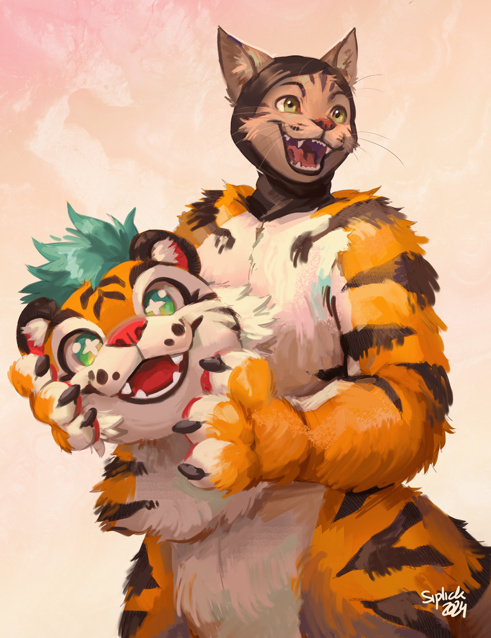 Tiger fursuiter