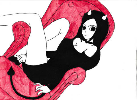 On Bendy's throne