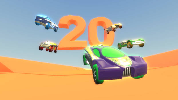 Happy 20th Anniversary Hot Wheels: World Race