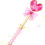 F2U pink mahou shoujo scepter