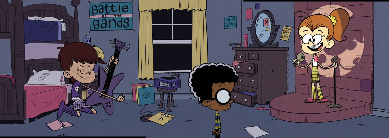 The Loud House Luan and Luna's room by Kirakiradolls on DeviantArt