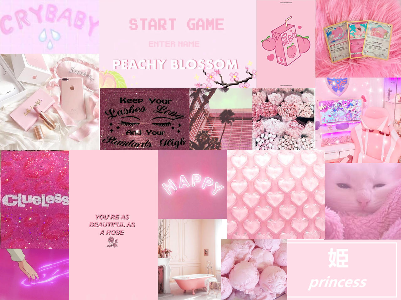 Pink aesthetics lifestyle 3 by Kirakiradolls on DeviantArt