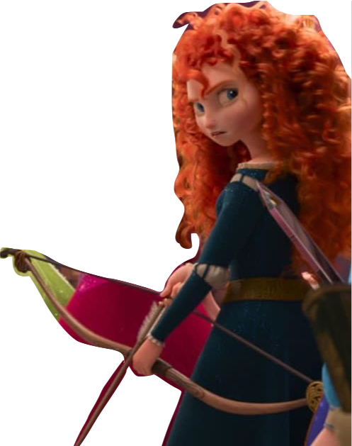 Merida looking around by Kirakiradolls on DeviantArt