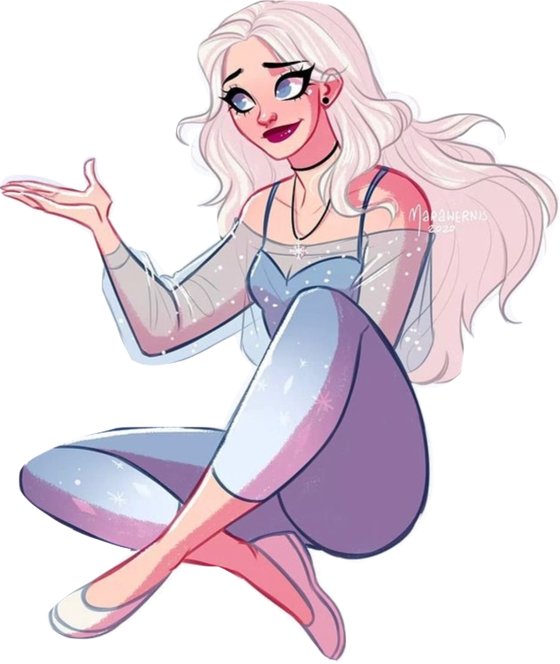 Spring Fashion: Elsa by Kirakiradolls on DeviantArt