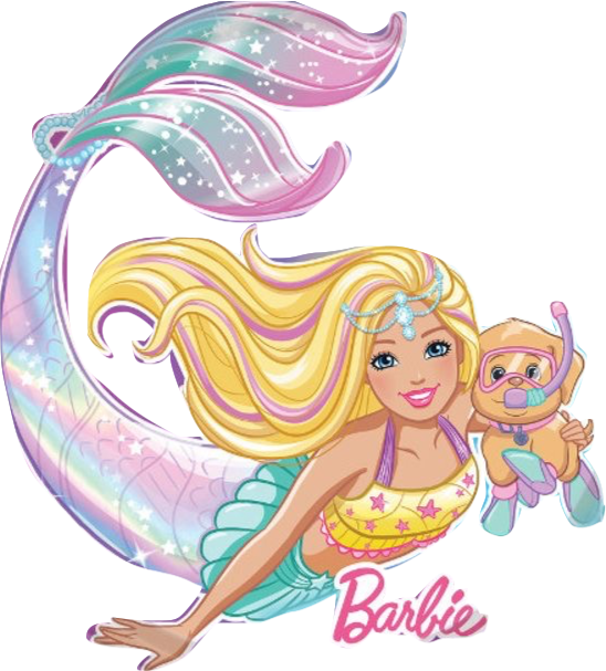 Barbie mermaid deals puppy